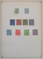 Osztrák és magyar gyűjtemény nagyalakú albumban, sok jó értékű darab, sok beazonosítatlan anyag. Mag...