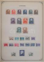 Osztrák és magyar gyűjtemény nagyalakú albumban, sok jó értékű darab, sok beazonosítatlan anyag. Mag...