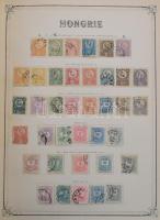 Osztrák és magyar gyűjtemény nagyalakú albumban, sok jó értékű darab, sok beazonosítatlan anyag. Mag...