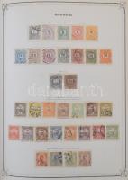 Osztrák és magyar gyűjtemény nagyalakú albumban, sok jó értékű darab, sok beazonosítatlan anyag. Mag...