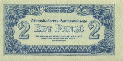 1944. "A Vörös Hadsereg Parancsnoksága" 2P (3x), 5P (3x) T:I,II+