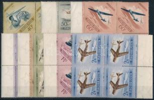 1954 Repülőnap sor négyestömbökben (11.200)