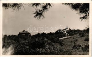 1942 Budapest XII. Svábhegy, kolostor (ragasztónyomok / glue marks)