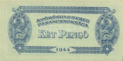 1944. "A Vörös Hadsereg Parancsnoksága" 2P (2x), 5P (2x) T:I,I-