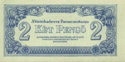 1944. "A Vörös Hadsereg Parancsnoksága" 2P (2x), 5P (2x) T:I,I-
