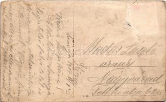 1917 Somorja, Csallóköz-Somorja, Somorin, Samorín; Gabona piac, Somorjai Takarékpénztár, gyógyszertá...