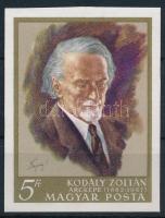 1968 Kodály Zoltán I. vágott bélyeg