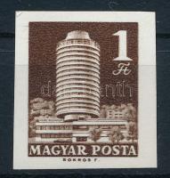 1969 Az 1964. Közlekedés II. kiegészítő értéke vágott bélyeg