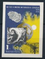 1970 Meteorológiai szolgálat vágott bélyeg