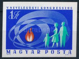 1970 Nevelésügy vágott bélyeg