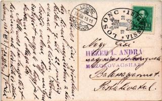 1938 Losonc, Lucenec; Pesi kasárna / laktanya / military barracks + "1938 Losonc visszatért&quo...