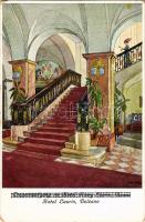 Bolzano, Bozen (Südtirol); Hotel Laurin, Treppenaufgang (EK)