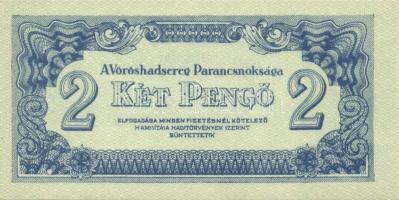 1944. "A Vörös Hadsereg Parancsnoksága" 2P (2x), 5P (2x) T:I,I-