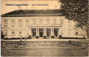 1921 Lengyeltóti, Gróf Zichy kastély. Vilheim Vilmos és fia kiadása (EK)