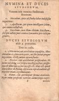 Decimator, Heinrich: Secunda Pars: Sylvae Vocabulorum et Phrasium, continens nomina propria Deorum D...