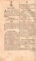 Decimator, Heinrich: Secunda Pars: Sylvae Vocabulorum et Phrasium, continens nomina propria Deorum D...