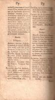 Decimator, Heinrich: Secunda Pars: Sylvae Vocabulorum et Phrasium, continens nomina propria Deorum D...