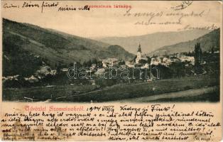 1904 Szomolnok, Schmölnitz, Smolník; látkép / general view (ragasztónyomok / glue marks)