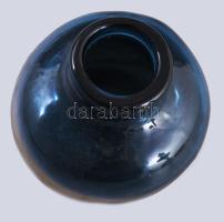 Lüsztermázas kisváza, hibátlan, 10x9 cm