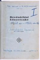 1948-1949 Bevásárlási könyv, Szentirmai Lajos fűszer és csemege üzlete, Szeged, Marschalkó Gyuláné (...