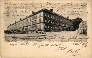 1902 Vác, Fegyház, börtön. Divald Károly 594. sz. (EB)