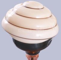 cca 1940 Art deco asztali lámpa, m: 28 cm