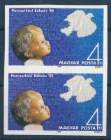 1986 Nemzetközi Békeév függőleges vágott pár