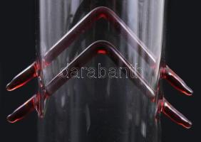 Murano jelzésű váza, hibátlan, m: 26,5 cm