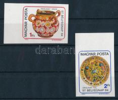 1984 Bélyegnap vágott ívszéli sor