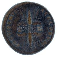 Római Birodalom 140-144 / Antoninus Pius / Róma / Sestertius bronz (22,89g) T:VF,F
Roman Empire 140...