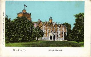 1915 Lajtabruck, Bruck an der Leitha; Schloß Harrach / Harrach (Prugg) kastély. Heinrich Effenberger kiadása / castle (EK)