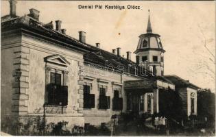 1913 Óléc, Ólécz, Stari Lec; Dániel Pál kastély / castle (fl)