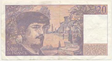 Franciaország 1986. 20Fr "Q.016 337560" T:F
France 1986. 20 Francs "Q.016 337560&quo...