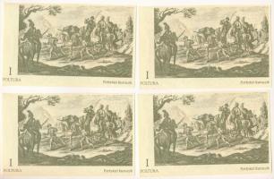 2007. Ónod I Poltura (4db) sorszámkövetők "002127 - 002130" T:UNC,AU