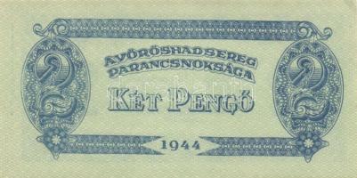 1944. "A Vörös Hadsereg Parancsnoksága" 2P (2x), 5P (2x) T:I,I-