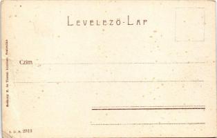 Szabadka, Subotica; Erzsébet királyné (Sissi) szobor a vasúti parkban. Székely Z. és Társai kiadása ...