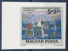 1989 Ifjúságért (XIII.) ívszéli vágott bélyeg