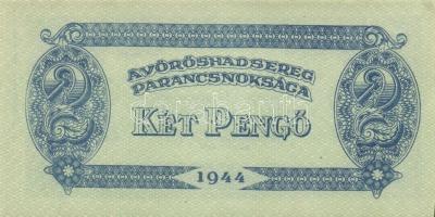 1944. "A Vörös Hadsereg Parancsnoksága" 2P (2x), 5P (2x) T:I,I-