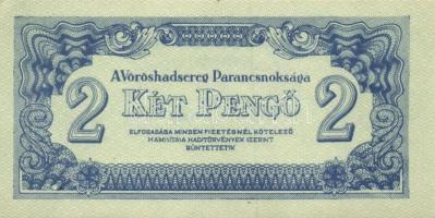1944. "A Vörös Hadsereg Parancsnoksága" 2P (2x), 5P (2x) T:I,I-