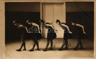 Brassó, Kronstadt, Brasov; színházi próba / theatre rehearsal. Atelier "Helios" M. Gebauer photo (vágott / cut)