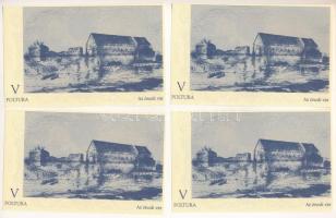 2007. Ónod V Poltura (4db) alacsony sorszámmal, sorszámkövetők "000192 - 000195" T:UNC