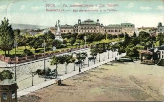 Ruse Alexandrowska street and Theatre (EK)
