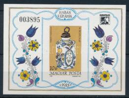 1985 Bélyegnap vágott blokk