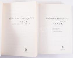 Szvetlana Alekszijevics 2 műve:
Fiúk cinkkoporsóban. Ford.: Enyedy György, M. Nagy Miklós.;
Utolsó...