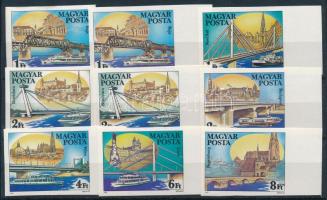 1985 Duna-hidak vágott ívszéli sor (4.500)