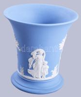 Wedgwood jasperware váza, jelzett, hibátlan, m: 9,5 cm