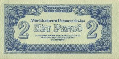 1944. "A Vörös Hadsereg Parancsnoksága" 2P (10x), 5P (10x) T:I,I-
