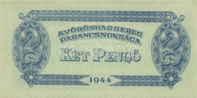 1944. "A Vörös Hadsereg Parancsnoksága" 2P (10x), 5P (10x) T:I,I-