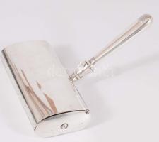 Christofle ezüstözött morzsaszedő, 17x15 cm