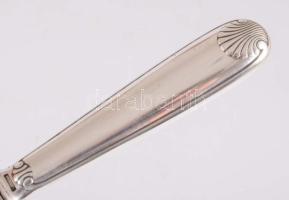 Christofle ezüstözött morzsaszedő, 17x15 cm